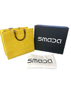 EMBOSSED SMADA PETITE SMALL YELLOW BAG